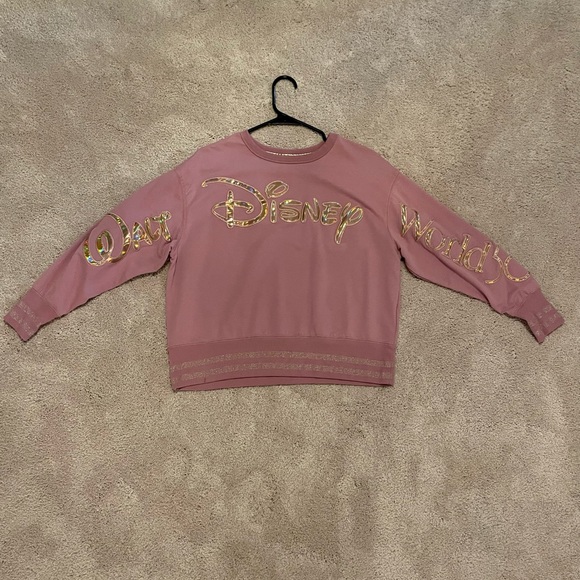 Walt Disney World 50th Anniversary Pink Earidescent Pullover - Picture 5 of 6